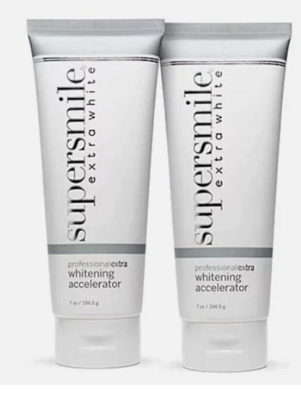 Supersmile Set of 2 Extra White Whitening Accelerators 7oz -NEW-A721410